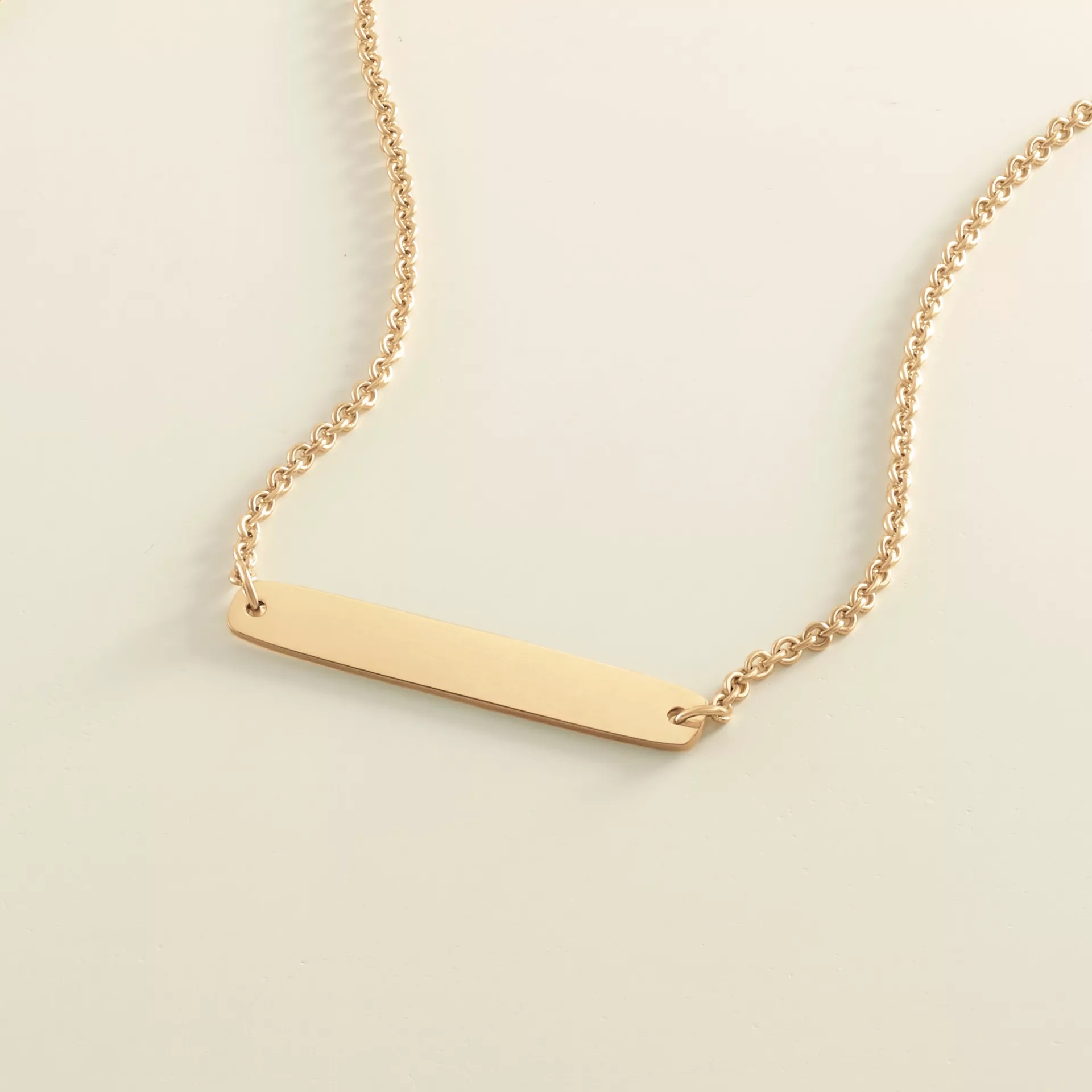Engravable Horizon Necklace - Image 3