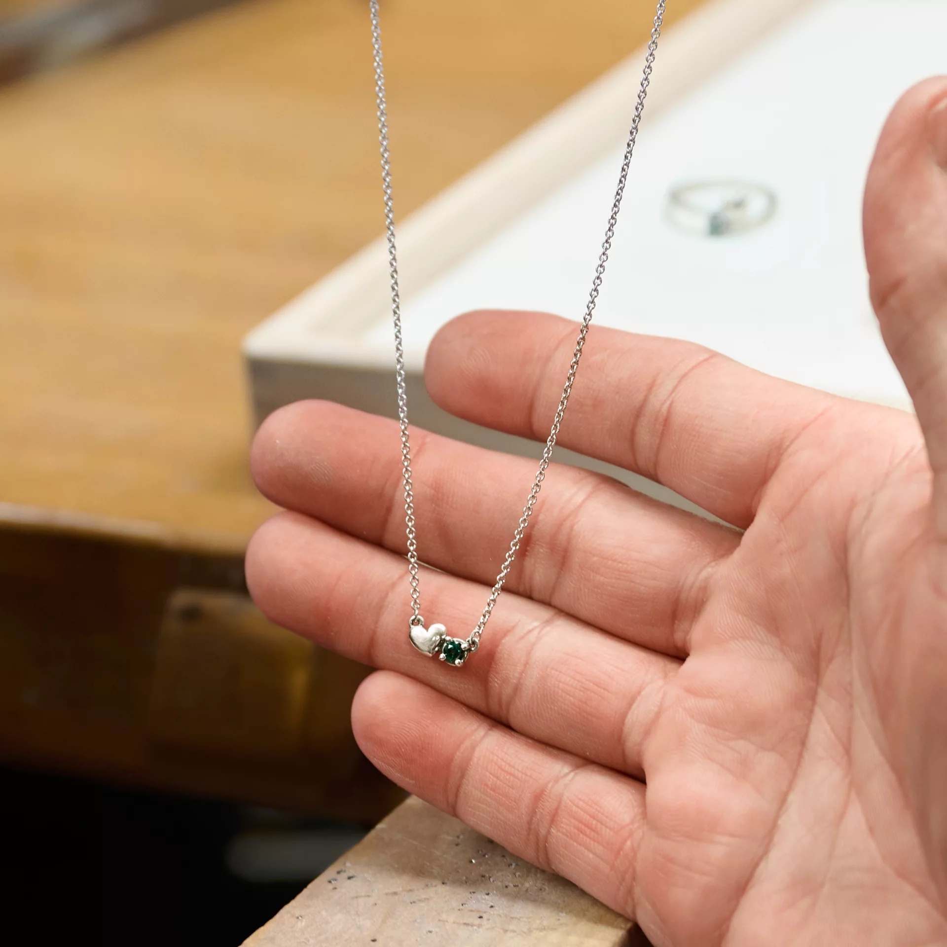 Wrapped Up In Love Gemstone Necklace - Image 6