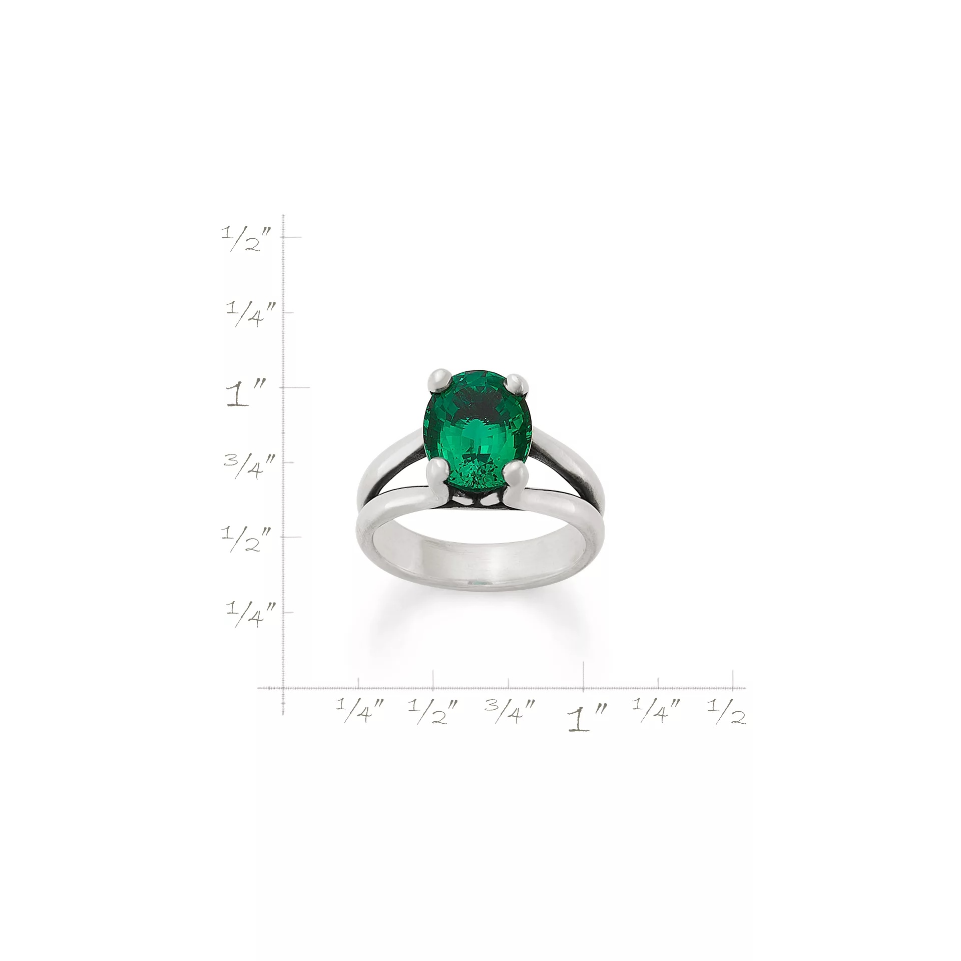Oval Gemstone Ring - Image 7