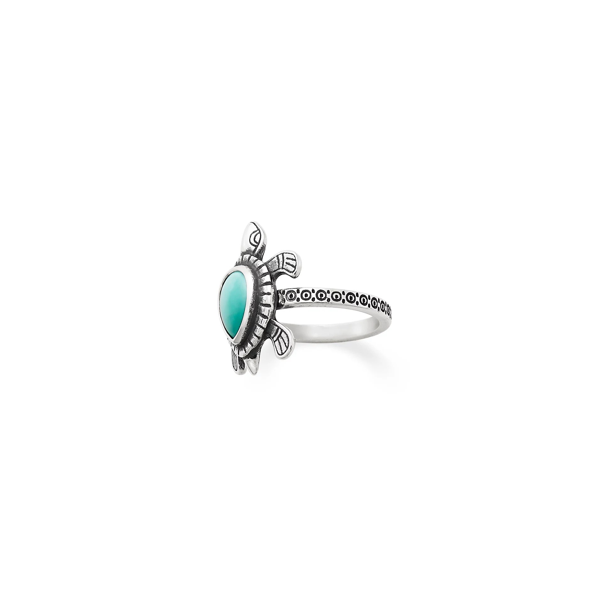 Turtle Gemstone Ring - Image 2
