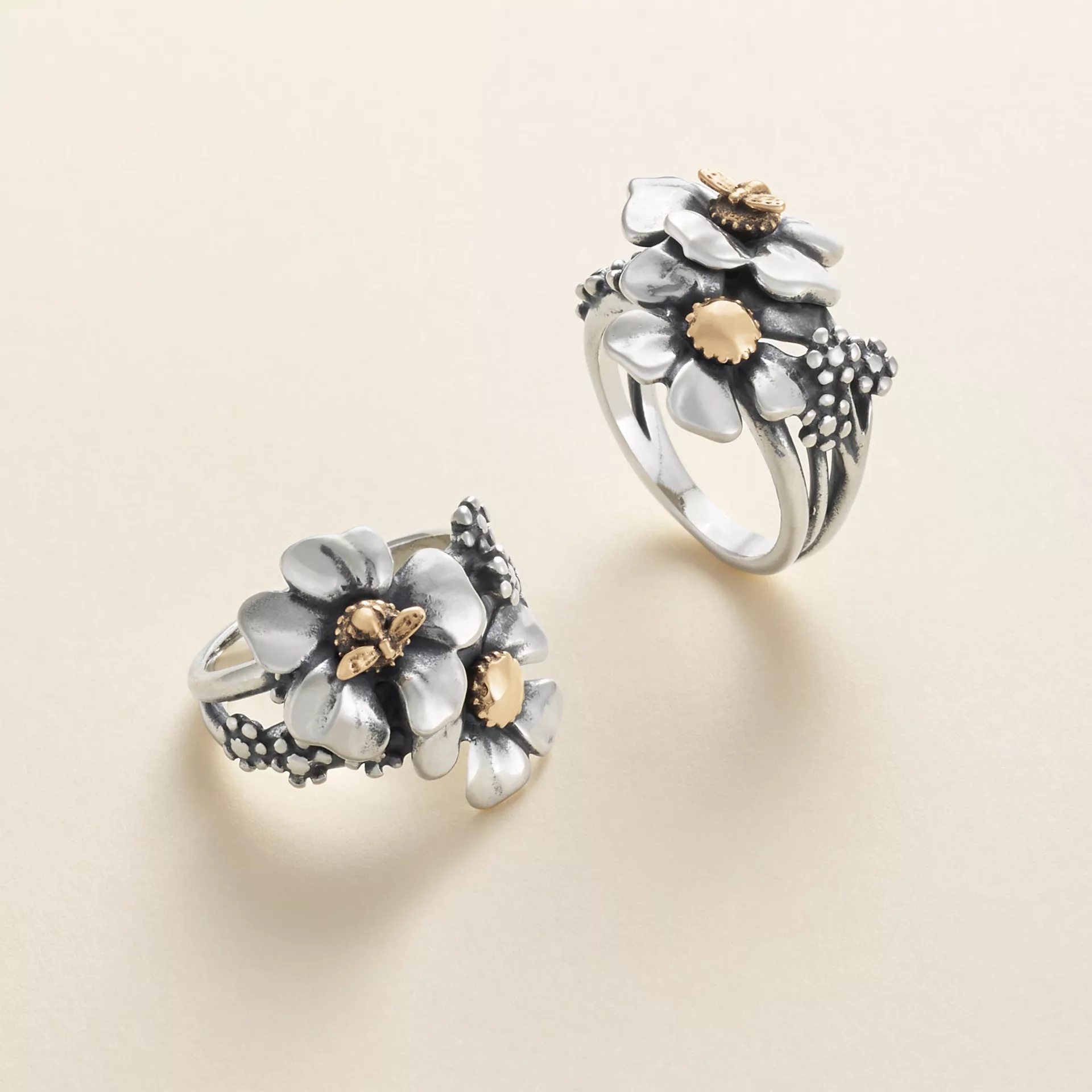 Blossoms and Bee Ring - Image 2
