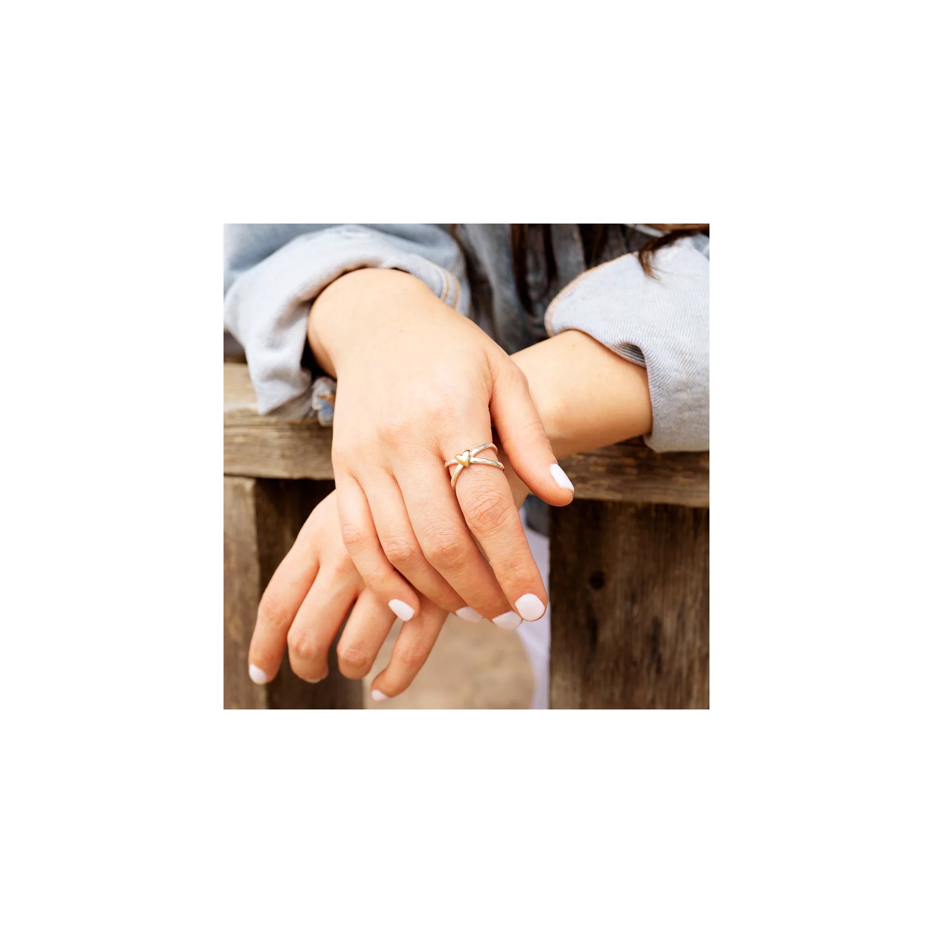 Cross Your Heart Ring - Image 3