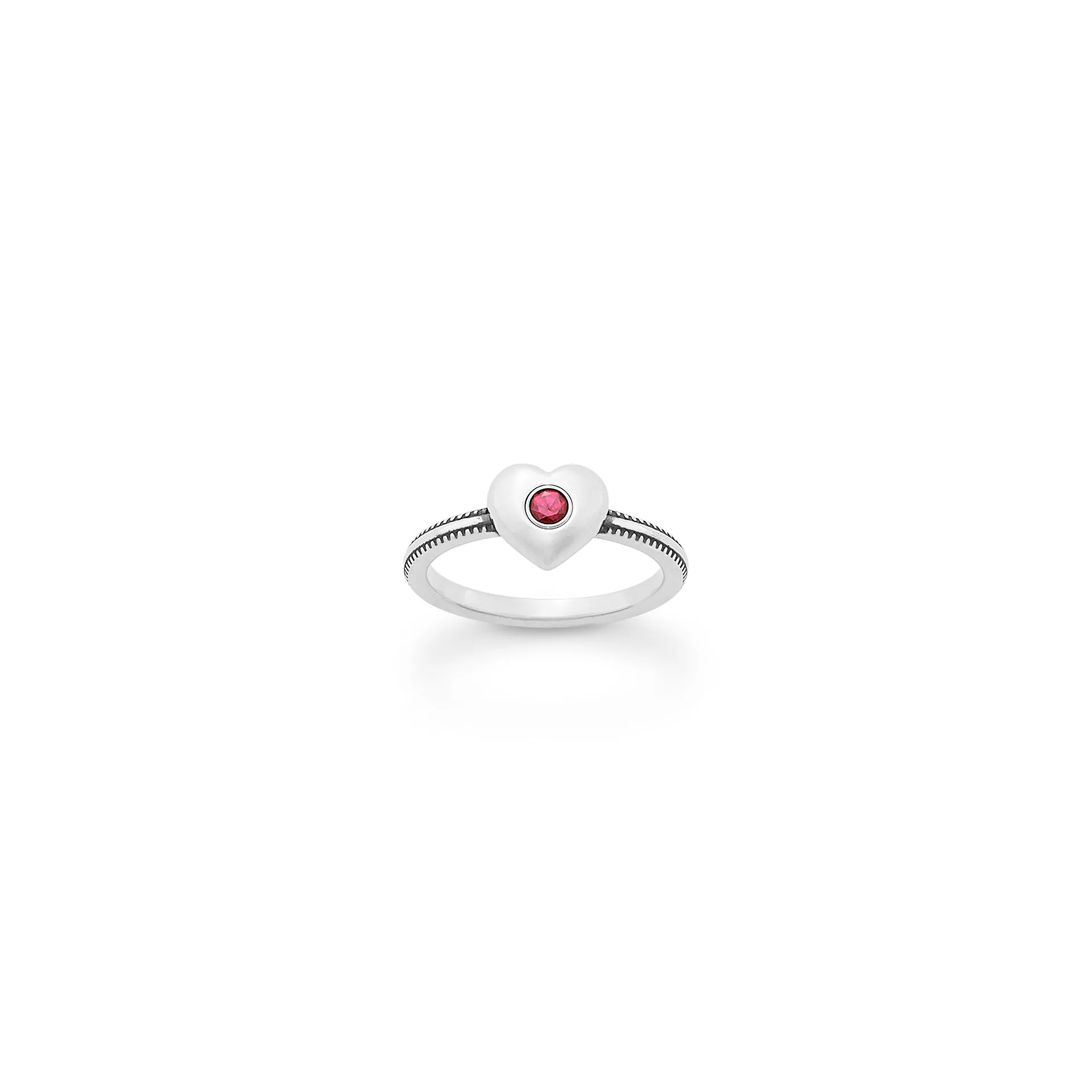 Keepsake Heart Birthstone Ring