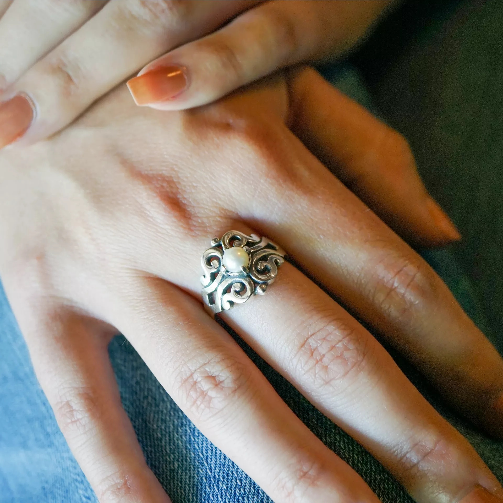 Spanish Lace Gemstone Ring - Image 3