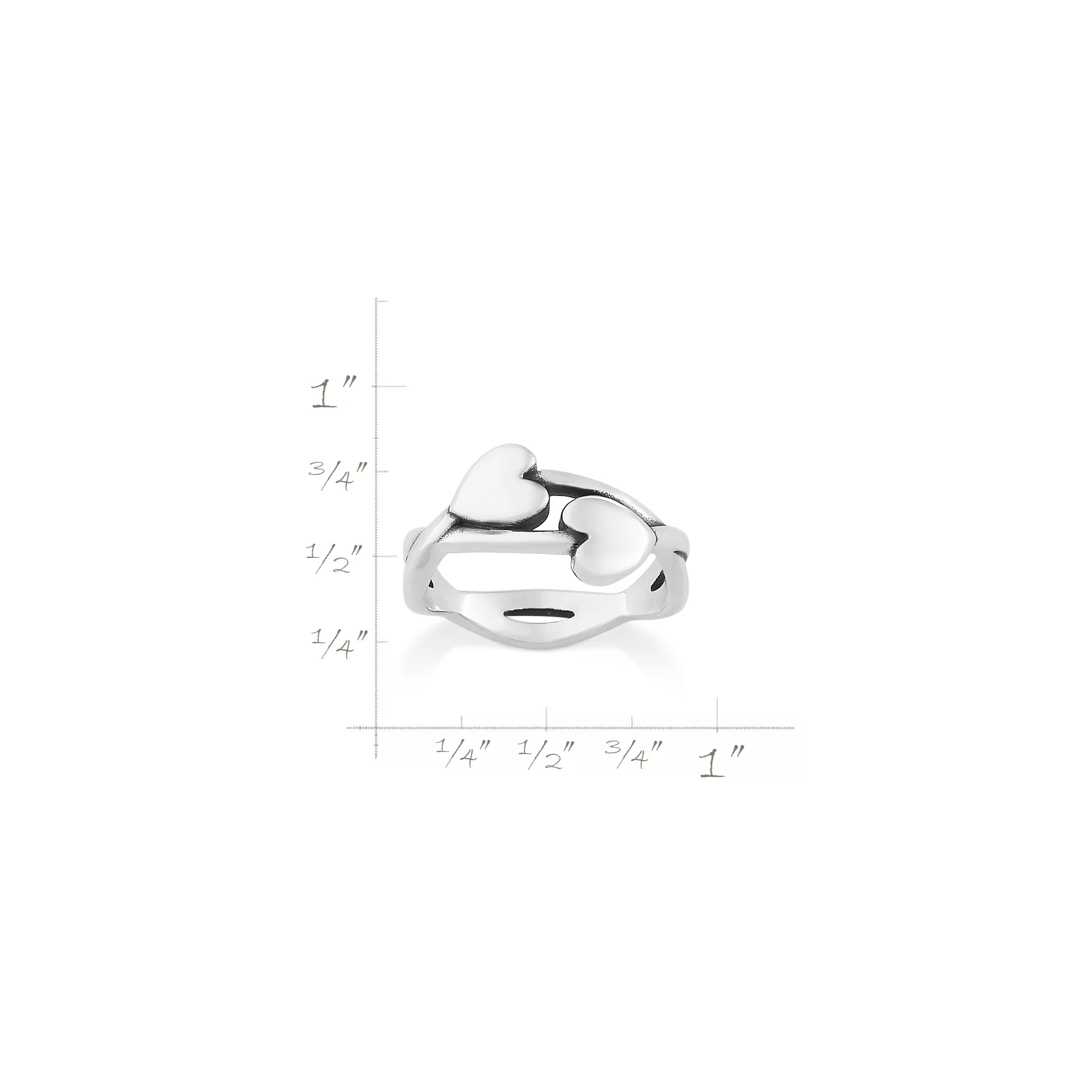 Hearts Entwined Ring - Image 4