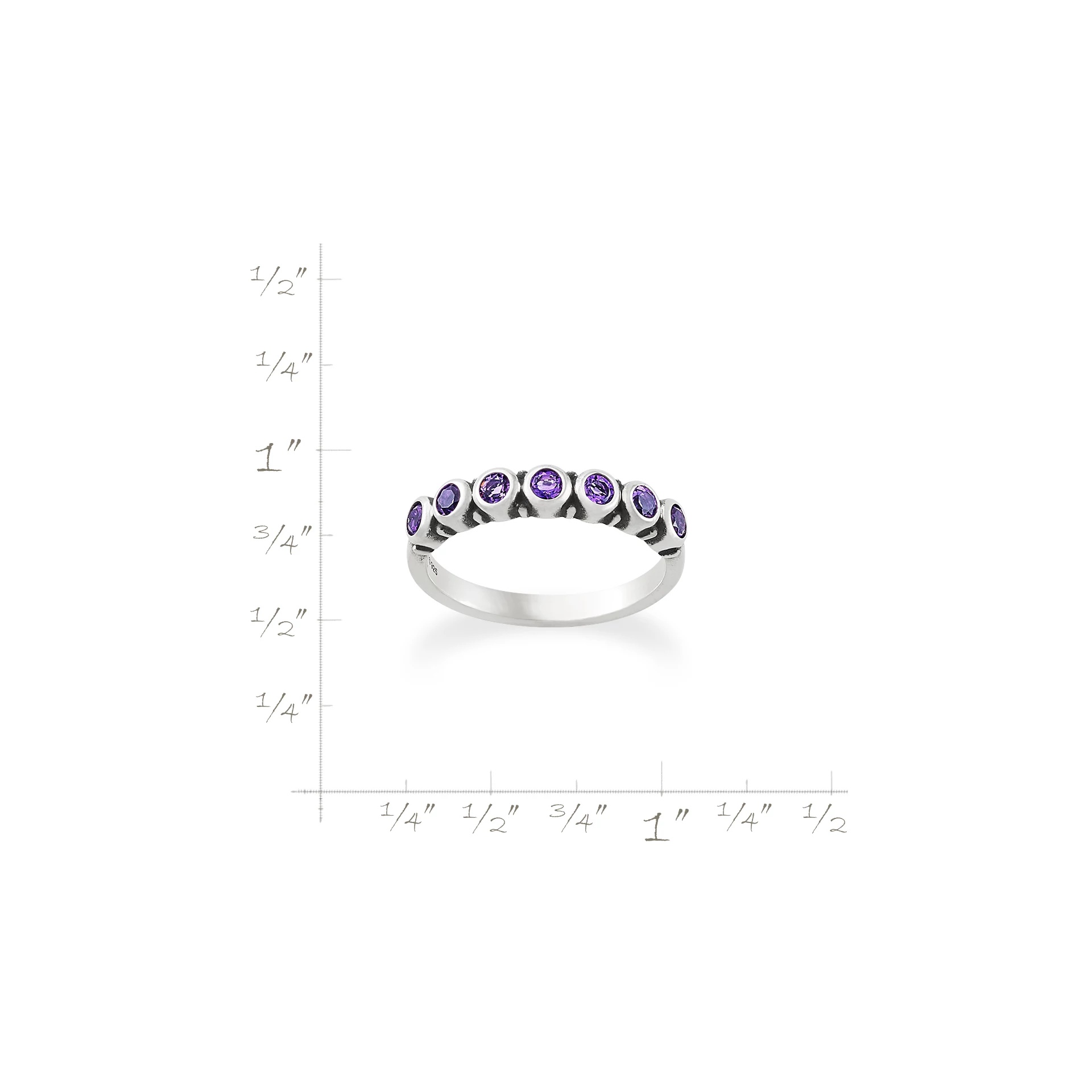 Gemstone Stacker Ring - Image 6
