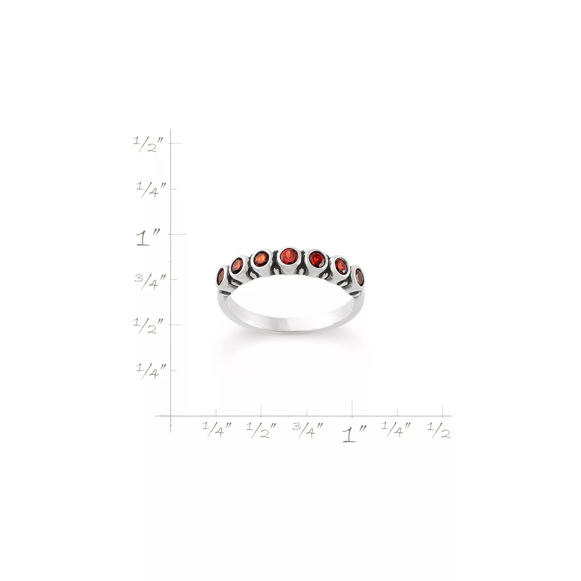 Gemstone Stacker Ring - Image 6