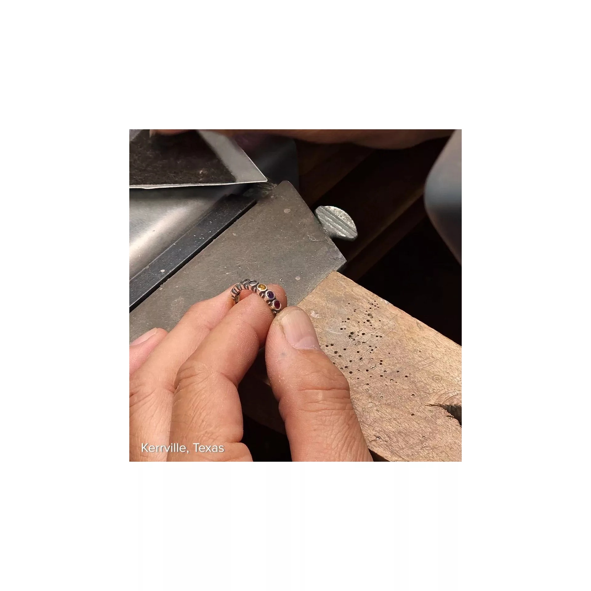 Gemstone Stacker Ring - Image 5