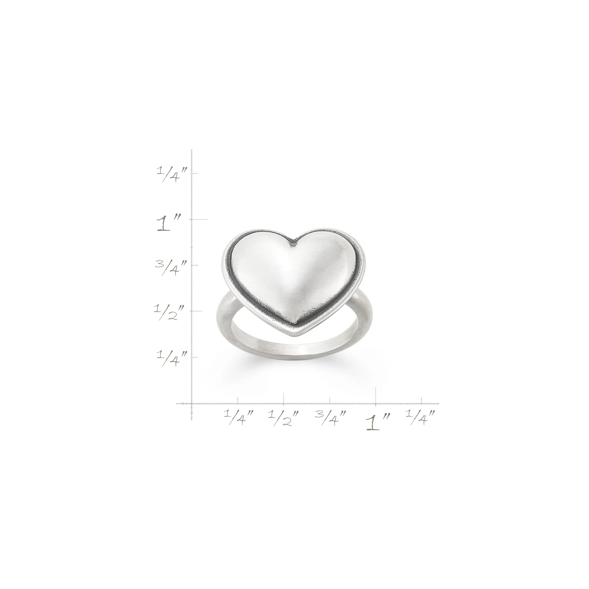 Full Heart Ring - Image 5