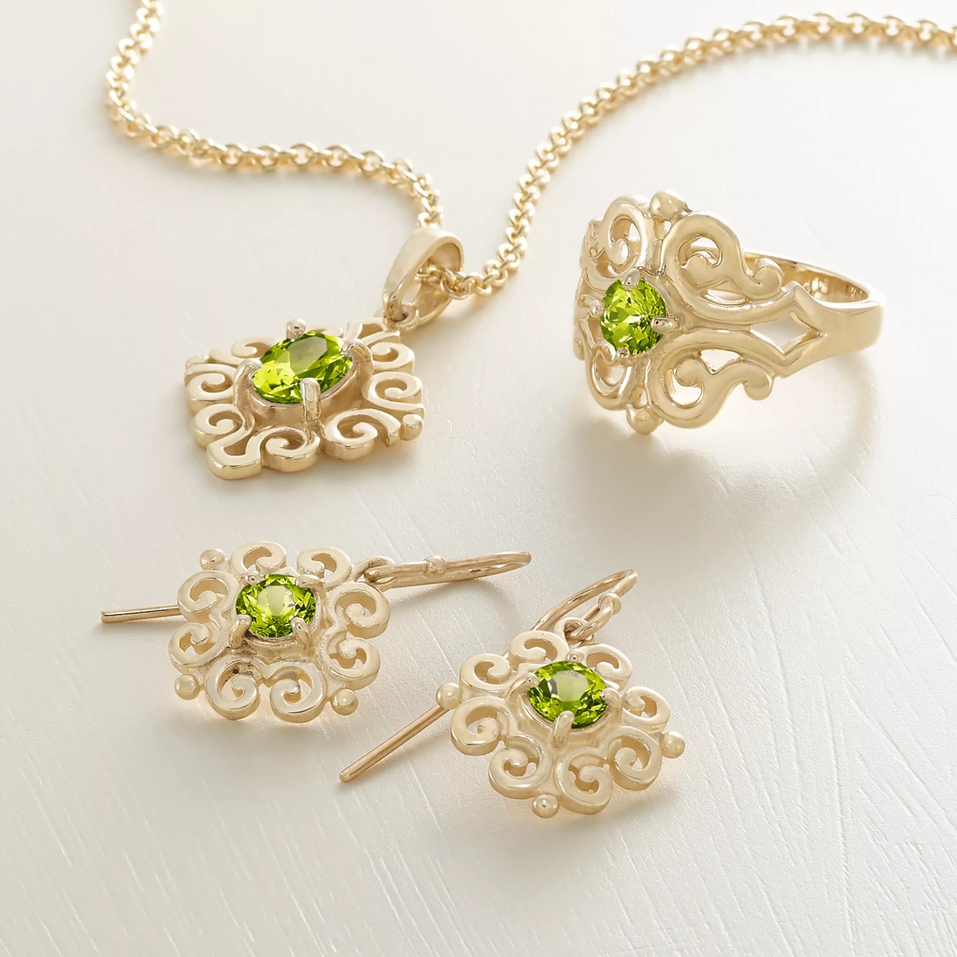 Spanish Lace Birthstone Dangle EarShop All Rings - Image 2